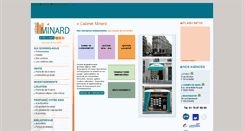 Desktop Screenshot of cabinetminard.fr